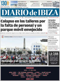 Portada de Diario de Ibiza (España)