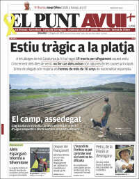 Portada de El Punt Avui (España)