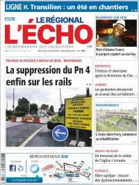 Portada de L'Echo de la Haute-Vienne (Francia)