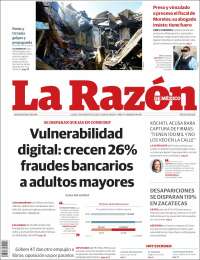 Portada de La Razón (M&eacute;xico)