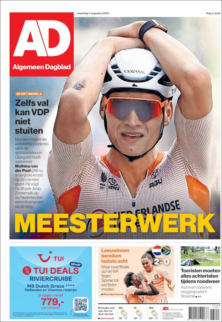 Portada de AD (Pa&iacute;ses Bajos)