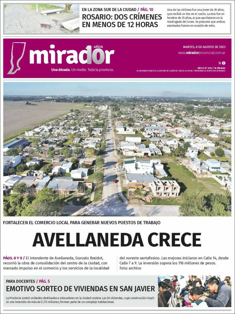 Portada de Mirador Provincial (Argentina)