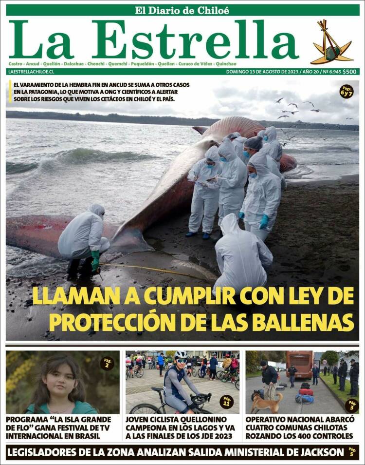 Portada de Estrella de Chiloé (Chile)