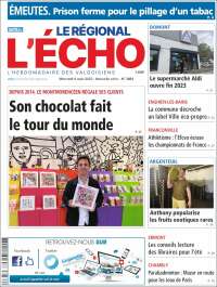 Portada de L'Echo de la Haute-Vienne (Francia)