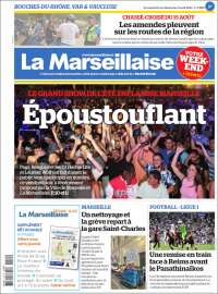 Portada de La Marseillaise (Francia)