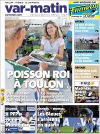 Portada de Var-Matin (Francia)