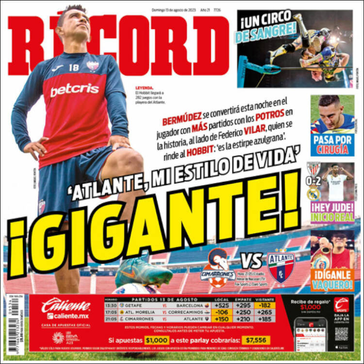 Portada de Record (M&eacute;xico)