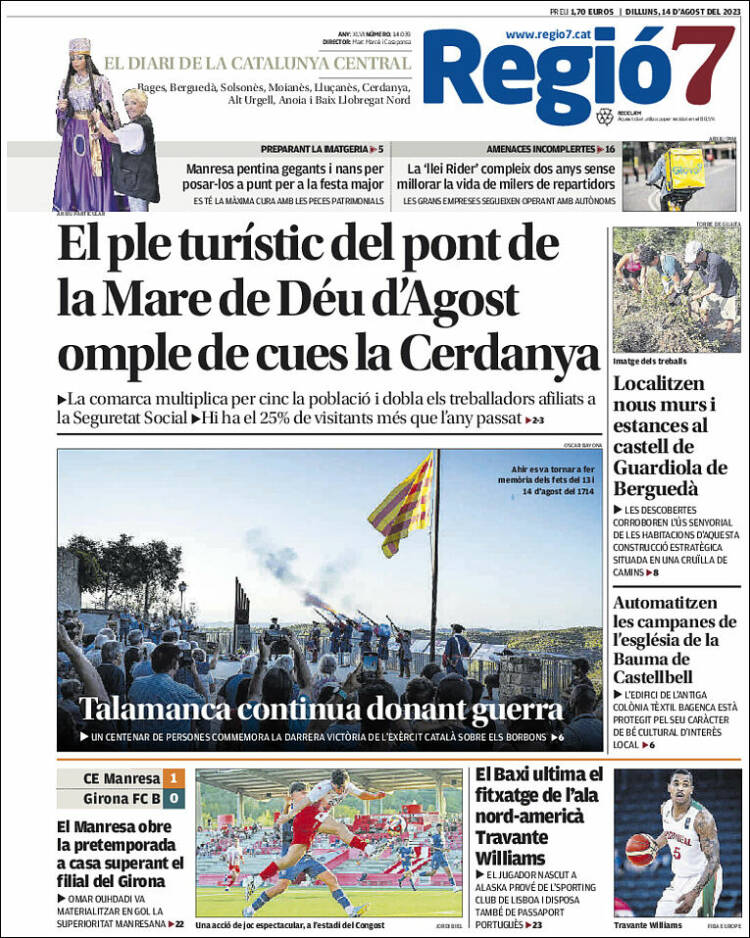 Portada de Regio7 (España)