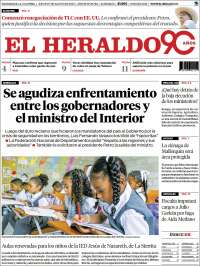Portada de El Heraldo (Colombia)