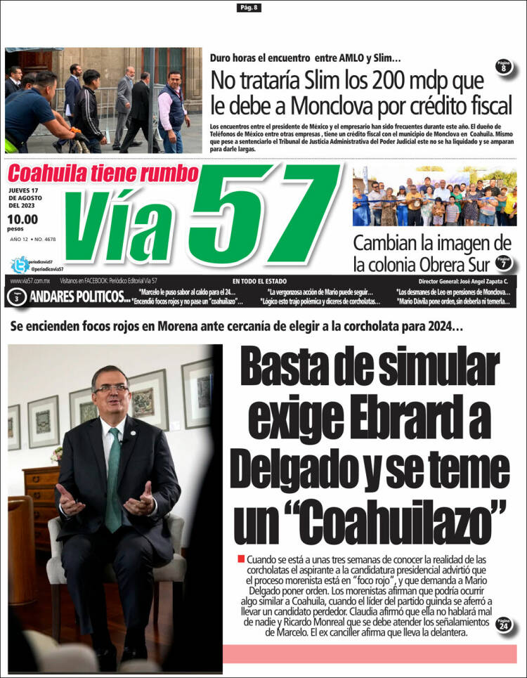 Portada de Via57 (M&eacute;xico)