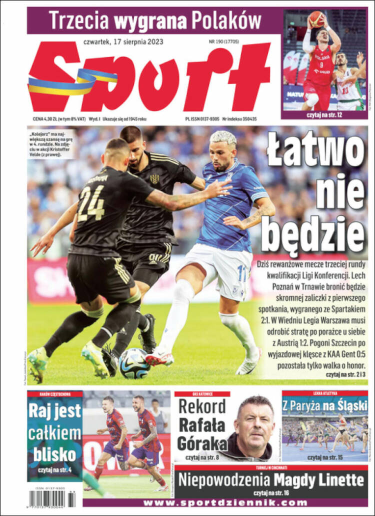 Portada de Katowicki Sport (Polonia)