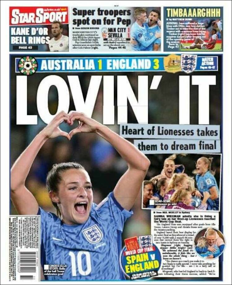 Portada de Star Sport (Reino Unido)