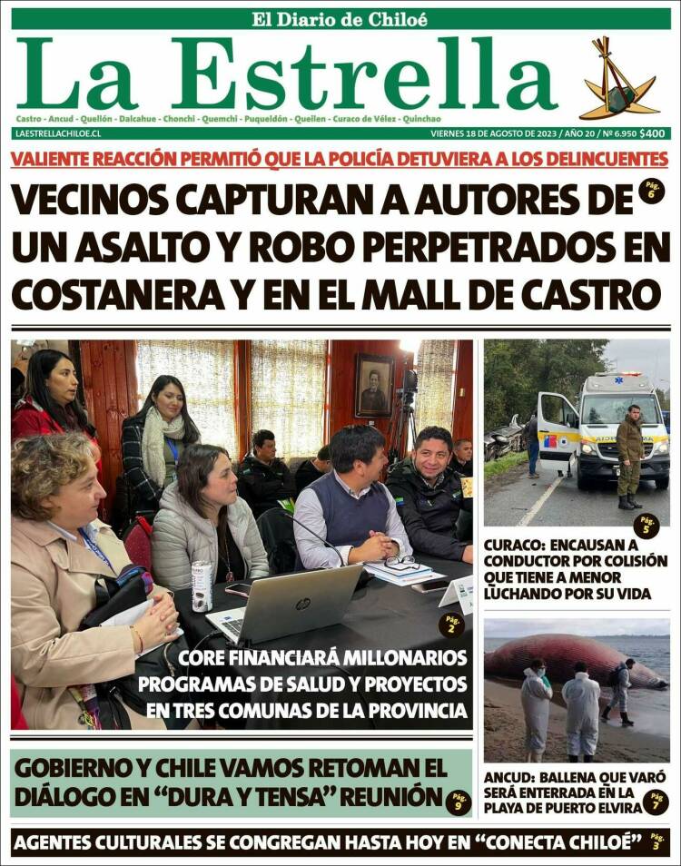 Portada de Estrella de Chiloé (Chile)