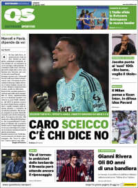 Portada de Quotidiano Sportivo (Italie)