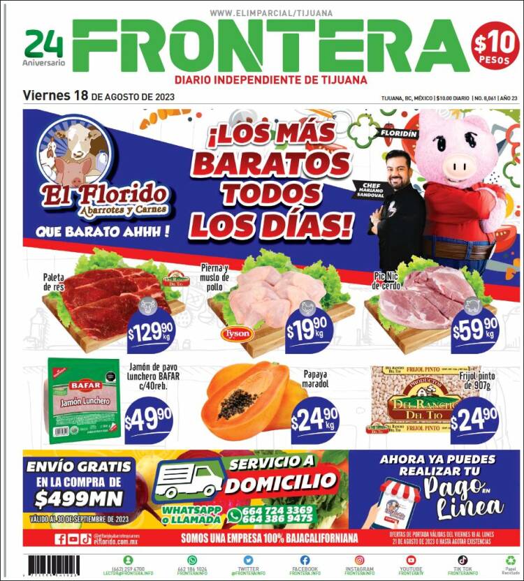 Portada de Frontera (M&eacute;xico)