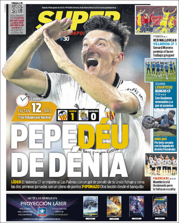 Portada de Superdeporte (España)