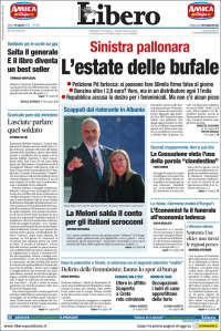 Portada de Libero (Italia)