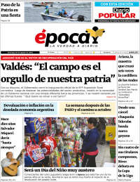 Portada de Diario Época (Argentina)
