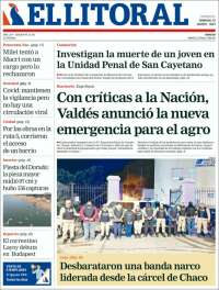 Portada de El Litoral Corrientes (Argentina)