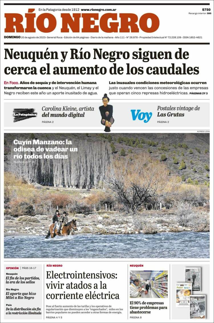 Portada de Rio Negro (Argentina)