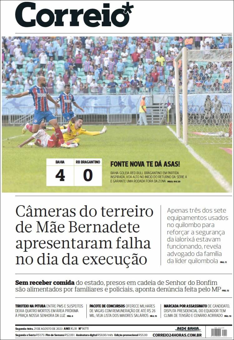 Portada de Correio* (Brasil)