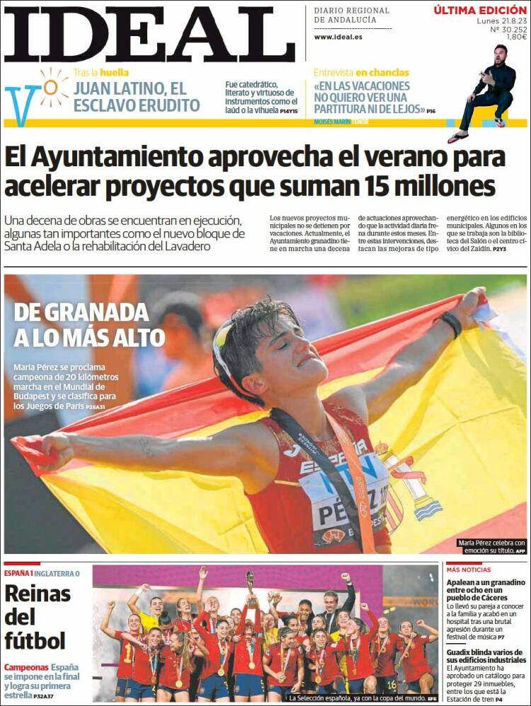 Portada de Ideal (España)