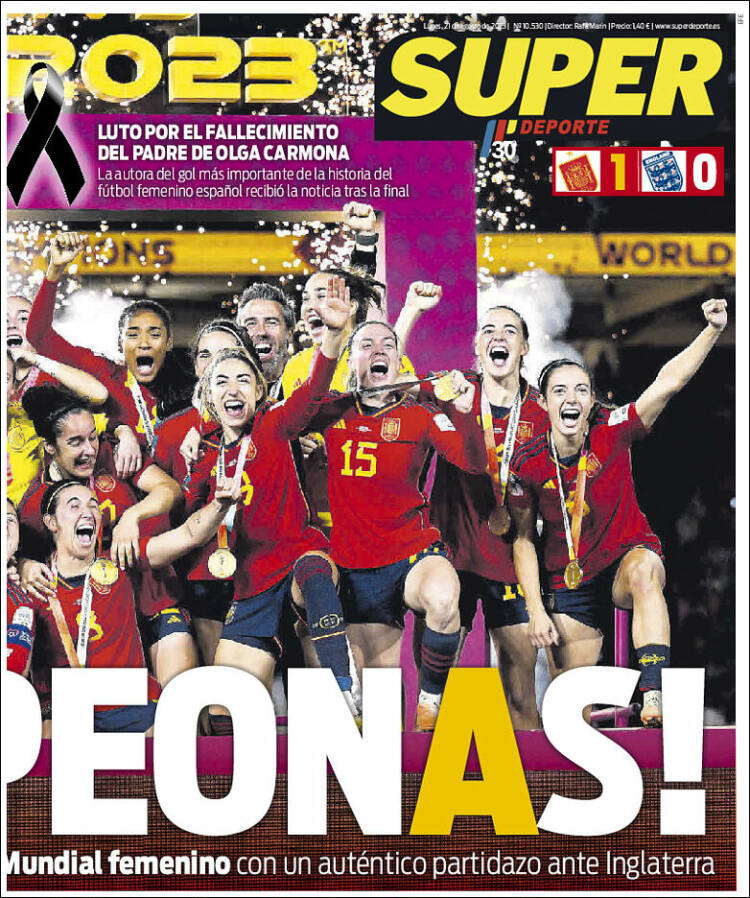 Portada de Superdeporte (España)