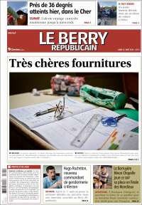 Portada de Berry Republicain (Francia)