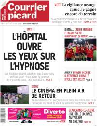 Portada de Courrier Picard (Francia)