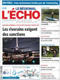 Portada de L'Echo de la Haute-Vienne (Francia)