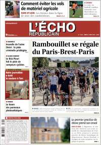 Portada de L'Echo Républicain (Francia)