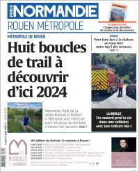 Portada de Paris Normandie (Francia)