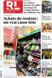 Portada de Le Republicain Lorrain (Francia)