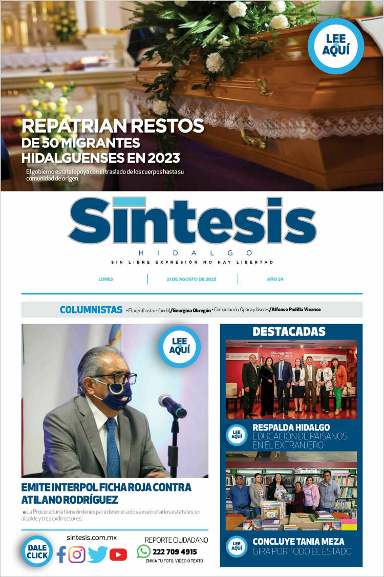 Portada de Sistesis - Hidalgo (Mexico)