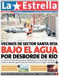 Portada de La Estrella de Concepción (Chile)