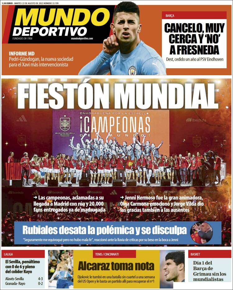 Portada de Mundo Atlético (España)