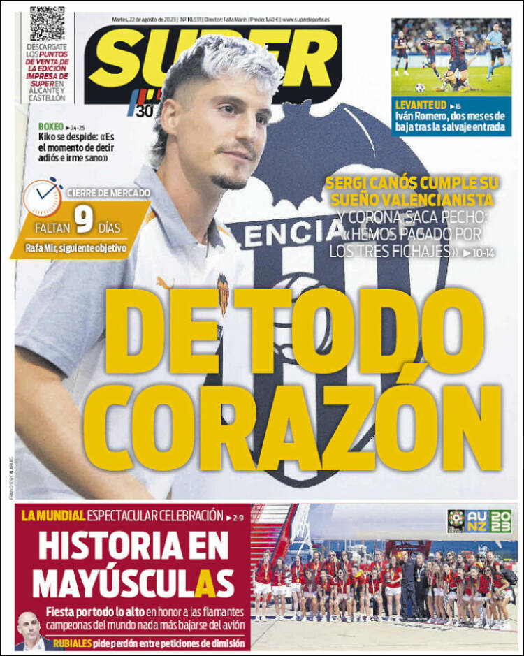 Portada de Superdeporte (España)