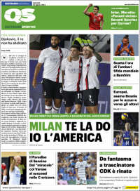 Portada de Quotidiano Sportivo (Italia)