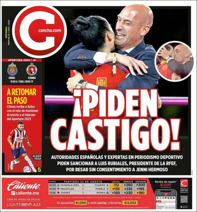 Portada de Cancha (M&eacute;xico)