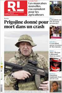 Portada de Le Republicain Lorrain (Francia)