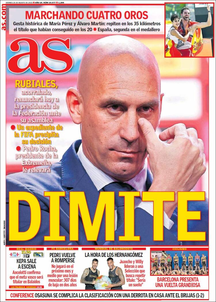 Portada de As (España)