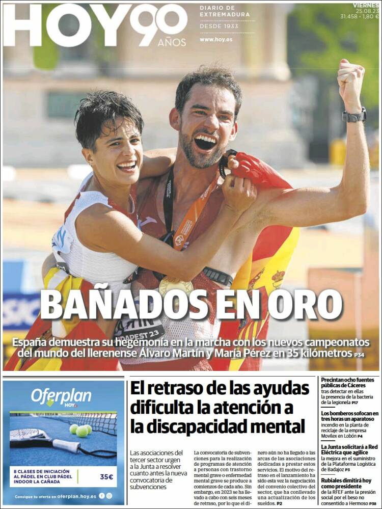 Portada de Hoy - Badajoz (España)