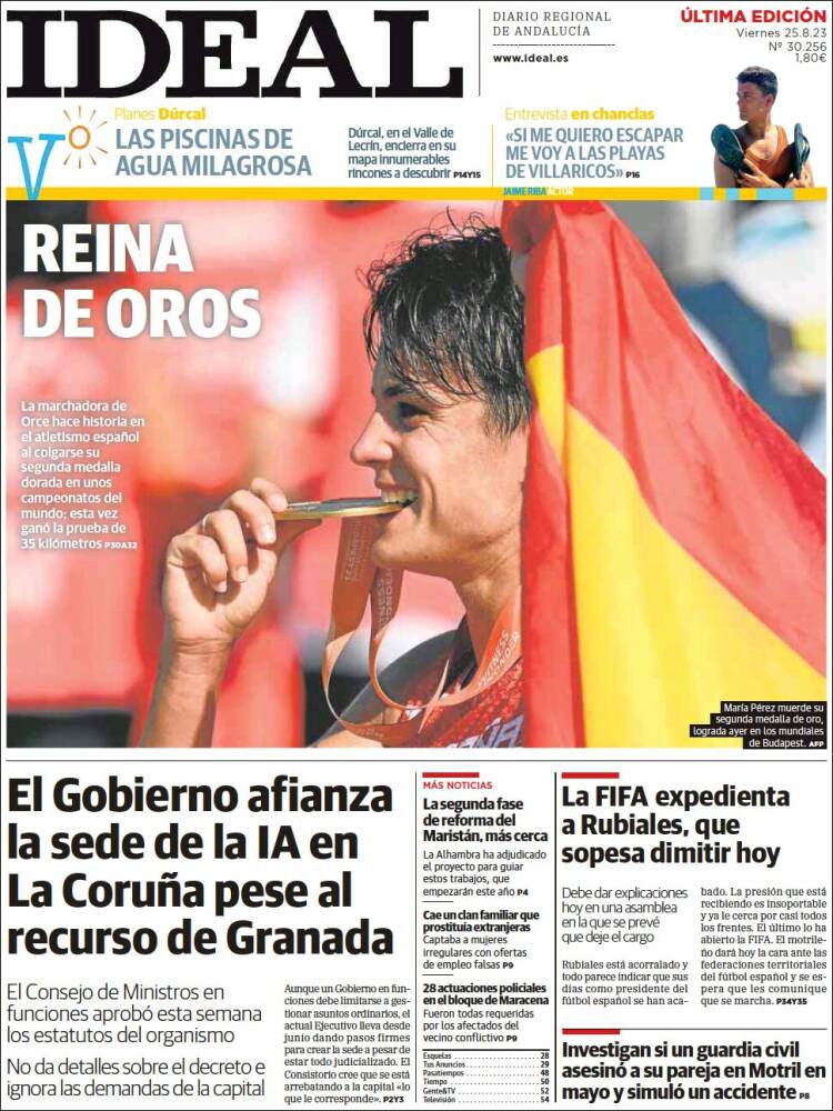 Portada de Ideal (España)