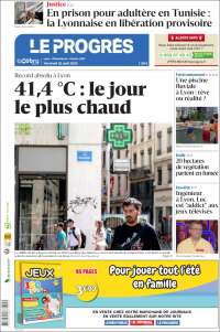 Portada de Progres de Fecamp (Francia)