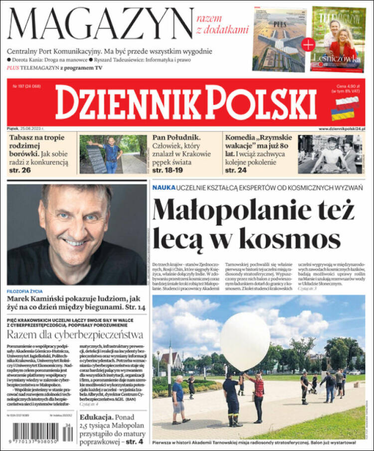 Portada de Dziennik (Polonia)