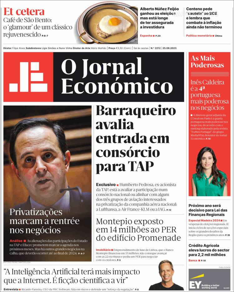 Portada de Oje (Portugal)