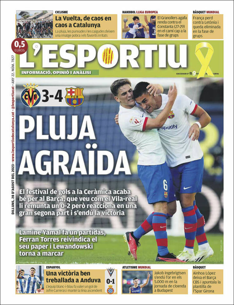 Portada de L'Esportiu (España)