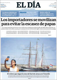 Portada de El Día (España)