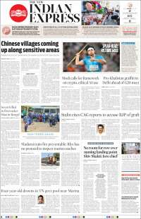Portada de New Indian Express (India)