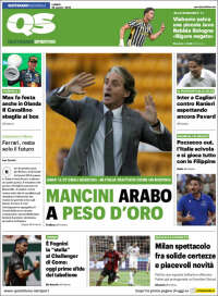 Portada de Quotidiano Sportivo (Italia)